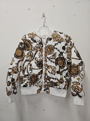 限界価格　VERSACEジーンズCOUTURE　 Bomberジャケット Versace Jeans Couture Bomber Jacket 75GASD07 Black | eBay