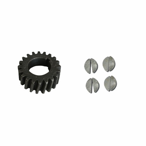 Push Bike Gear&2pcs Woodruff Key Fits 66cc 80cc 2 Stroke Engine