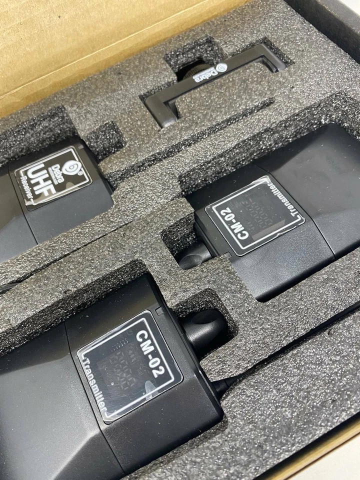 Debra Professional Audio UHF Wireless Interview Microphone Set CM-01 - Image 4 of 4