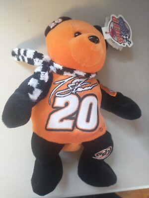 Tony Stewart #20 Nascar Team Speed Bears ROOKIE OTY 1999 bean bag new with tags