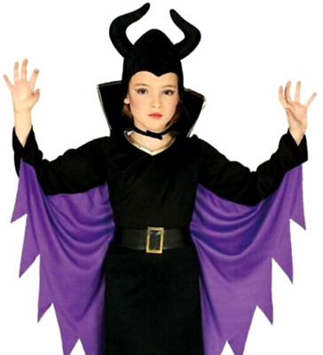   Disney Maleficent Malefizia Hexe Hexenkleid Böse Königin ,Kostüm Kleid 104-116