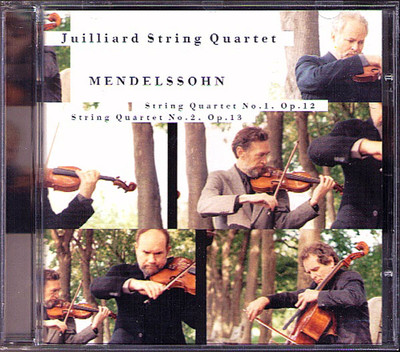 JUILLIARD STRING QUARTET: MENDELSSOHN Streichquartett No.1 & 2 CD Quartett SONY