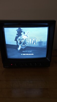 Panasonic Video Monitor WV-5410 Vintage B&W Monochrome Monitor