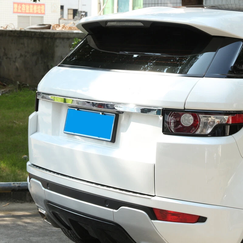 ABS Black Car Rear Trunk Lid Trim For Land Rover Range Rover Evoque 2012-2018 - image 3 of 4