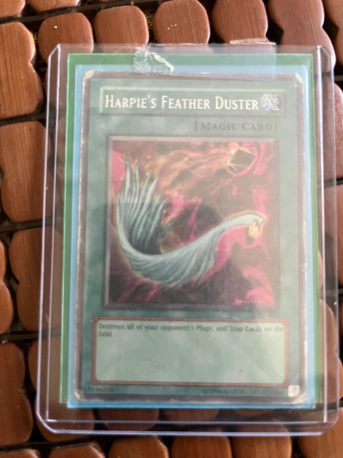 YuGiOh! Harpie's Feather Duster Stairway Secret Rare Promo SDD003