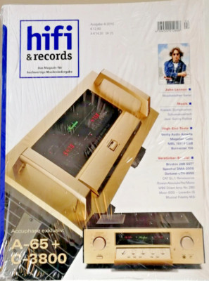 HiFi & Records 4/2010 Accuphase A-65 C-3800 Spectral DMA-200S Dartzeel CTH-8550