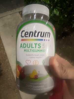 Centrum MultiGummies Multivitamin Gummies for Adults 50 + , 200 count