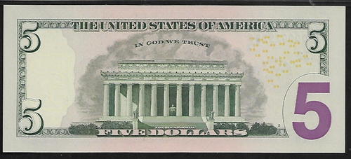 US 5 Dollars 2009 PMG 68 EPQ UNC Fr #1994L FRN San Francisco Rios/Geithner/FW - Picture 4 of 4
