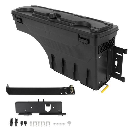 Caja de herramientas de almacenamiento de caja de camioneta para 97-14 Ford F150 estuche oscilante código bloqueo lado derecho - Imagen 3 de 19
