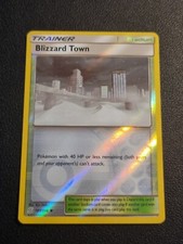 REVERSE HOLO Pokemon Sun & Moon Unified Minds Card Blizzard Town 187/236
