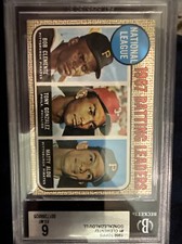 1968 Topps - 1967 Batting Leaders Clemente, Alou,  Gonzalez BGS 6