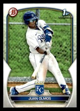 2023 Bowman #BP-136 Juan Olmos Prospects Card Kansas City Royals