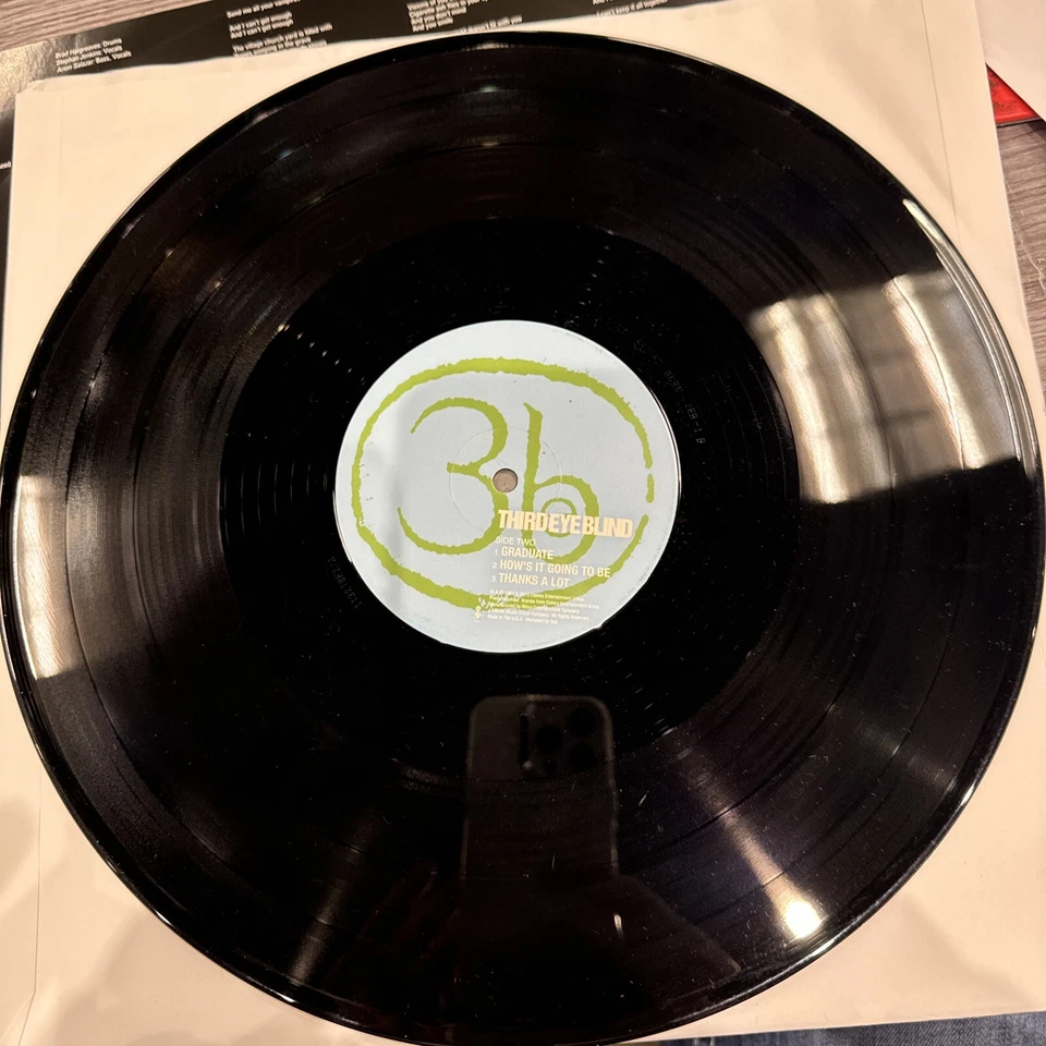 Third Eye Blind - Signed Record Album Brad Hargreaves & Stephan Jenkins - Image 2 of 4