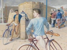 Paul Cadmus: Finistere 22x30 Archival Quality Fine Art Print