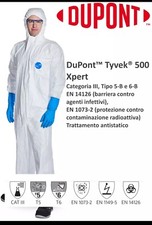 TUTA Tyvek ®  DuPont™ 500 Xpert (Quantità 1 Pezzo)