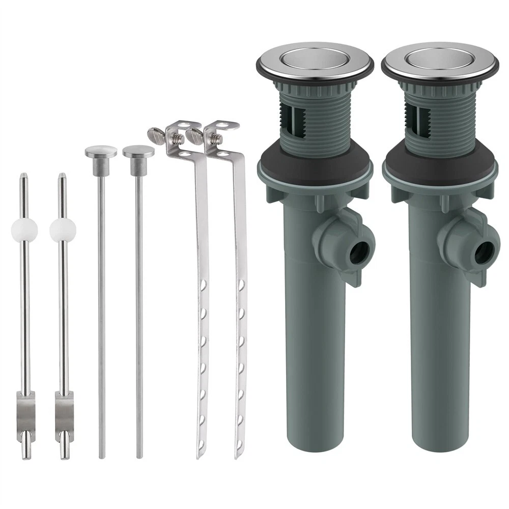 Bathroom sink pop up drain outlet