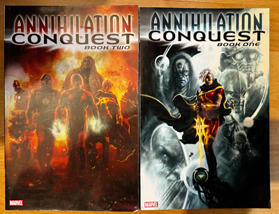 Annihilation Conquest 1+2 Taschenbuch TPB Graphic Novel Marvel Comics Abnett