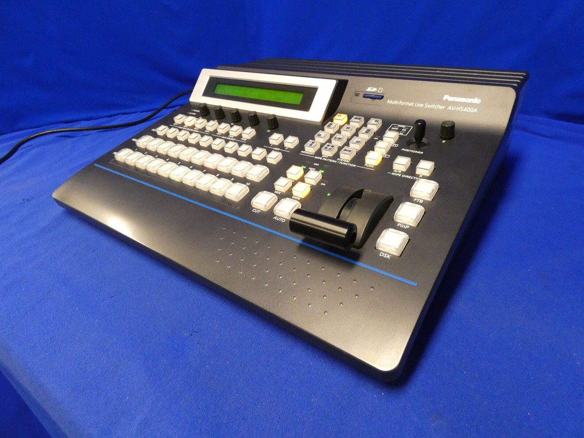 Panasonic AV-HS400A Multi-Format HD Switcher w/ AV-HS04M5
