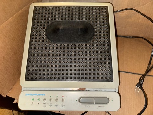 Vintage Acuvibe Shiatsu Vibrating Foot Massager Model 5008C - missing feet