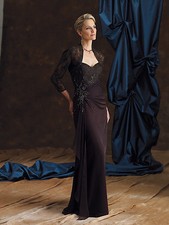 montage style 29978 Dark Brown size 24w-Mother of the Bride