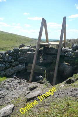 Photo 6x4 Stile into Dendles Wood Torr/SX6160 This broken ladder stile g c2012