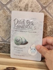 Dead Sea Minerals Anti-Stress Clay Face Mask 1 Packet