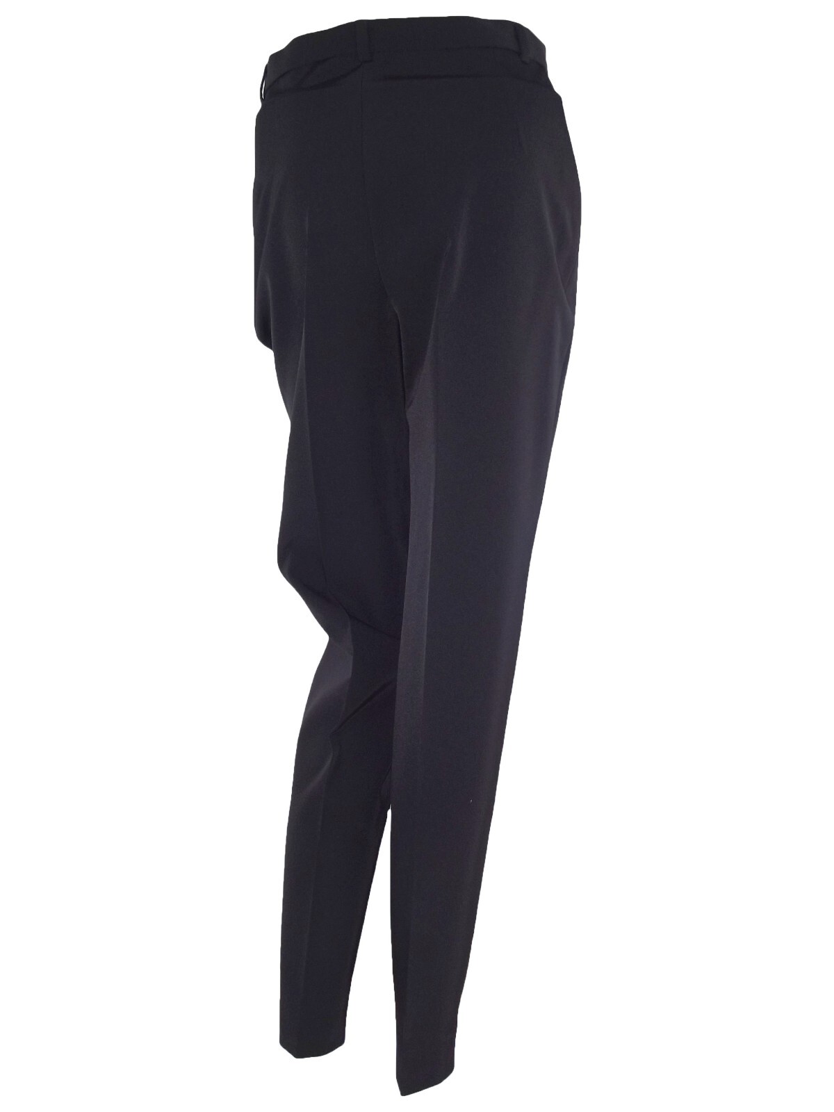 Argonne Pantalone Donna Nero Taglia 42 Affusolato Made Italy Classico Elegante image 5