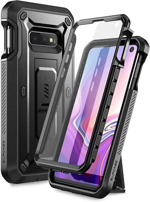 SUPCASE for Samsung Galaxy S10e, Fullbody with Screen Protector Case Stand Cover
