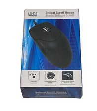 ADESSO HC-3003US Optical Scroll Mouse , Enhanced Optical Sensor ,1000DPI - New