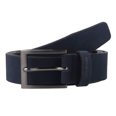 Strellson Gürtel Leder #STR-3334 (navy - 120 cm)