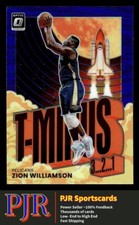 2021 Donruss Optic #1 Zion Williamson Pelicans T-Minus 3...2...1 Purple Prizm