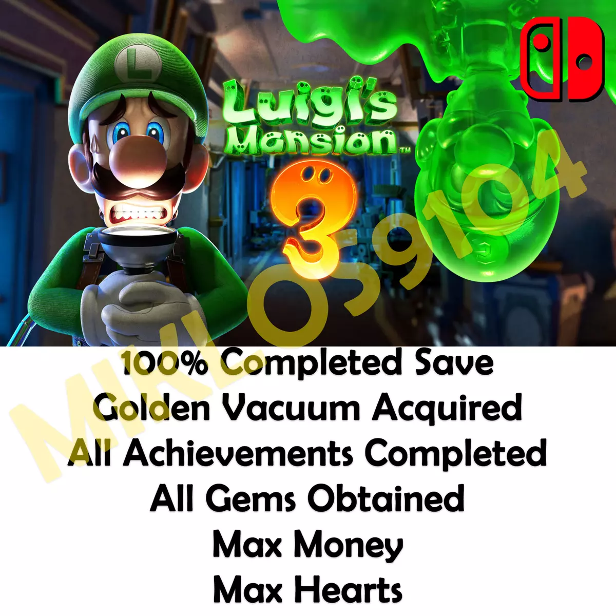  Luigi's Mansion 3 - Nintendo Switch [Digital Code] : Video Games