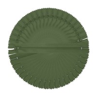 9-Zoll Nylon-SpiralreißVerschlüSse, #3 GrüN, Packung Mit 22 FüR NäHen