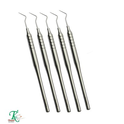 Dental Set Of 5 Zahnfleisch Hygieniker Zahnsteinentferner Sonde 9 Zahn Proben TK