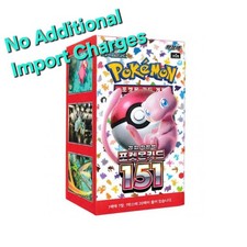 N.I. Pokemon Card Scarlet Violet 151 Booster Box sv2a New Sealed Korean