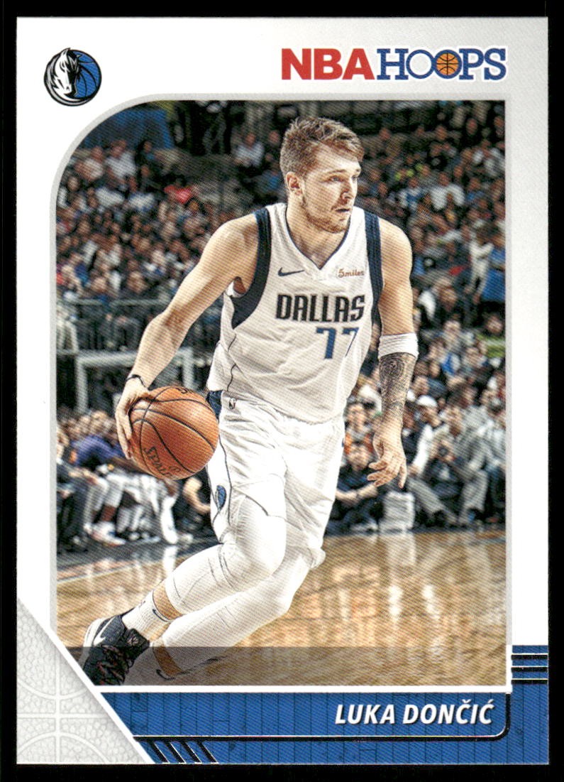 Luka Doncic #39 Basketball Cards 2019 Panini Hoops trading card — raw and PSA graded price guide