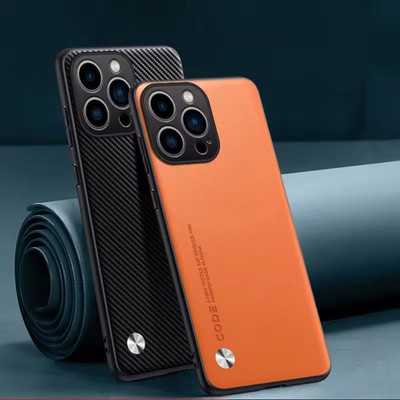 EUCAGR Luxury Ultrathin Leather Case for iPhone 16/15/14/13/12/11 Pro Max