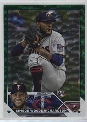 2023 Topps Series 2 Green Foil /499 Simeon Woods Richardson #479 Rookie RC 16ev