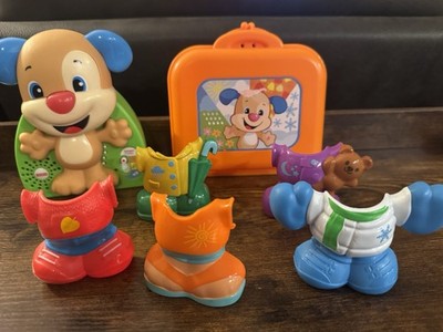 Fisher Price Laugh & Learn Dress & Go Puppy Smart Stages Tested Works