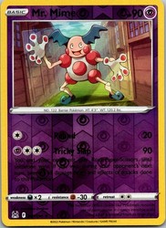 Mr. Mime 067/196 Reverse Holo Lost Origin