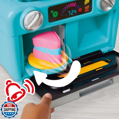 Play-Doh Super Slice Cake Playset, Toy Oven with Play Kitchen Accessories and - Picture 2 of 5