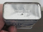 Vintage Blue Willow Spice Tin Pagoda Metal Canister Great Britain Empty — photo 5