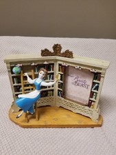 Disney's Beauty & The Beast Belle in the Library Bookcase Picture Frame