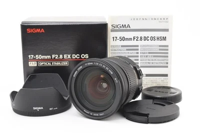 [Presque inutilisé dans sa boîte] Sigma AF 17-50mm f/2.8 EX DC OS HSM pour Ca... - Photo 1/4