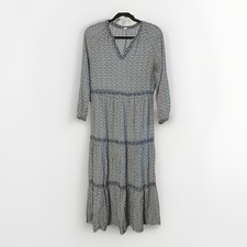 Old Navy Prairie Tiered Floral Maxi Dress Cottagecore V-Neck Women's Medium