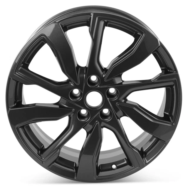 19" x 7.5" All Charocal Factory OEM Wheel Rim 2022 2023 2024 Chevrolet Equinox - Image 3 of 4