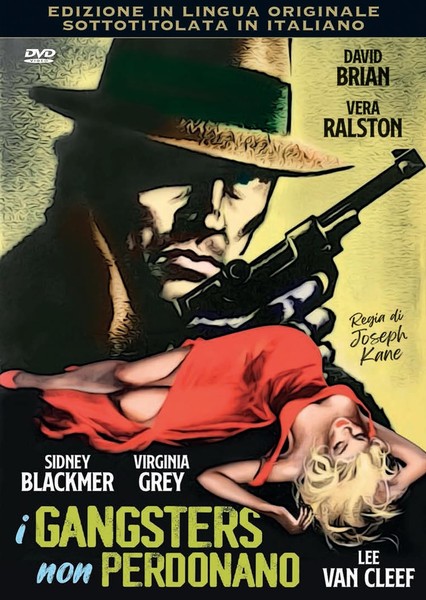 DVD Die Gangster Vergeben Nicht Mit David Brian Vera Ralston Neu Versiegelt 1956-image