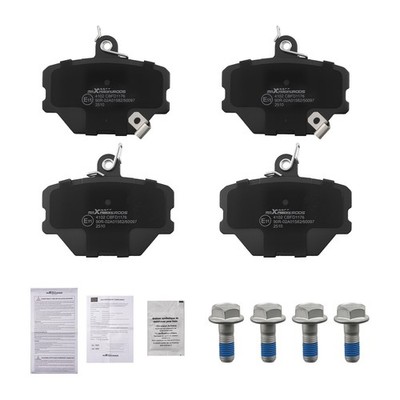 Bremsbeläge Vorne for Smart Cabrio 450 0.6 0.7 0.8 CDI 2000-2007 Stahl