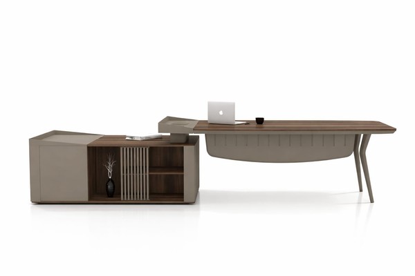 Moderner Schreibtisch BüRo Design Luxus Arbeitsplatz-image