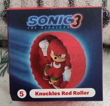 McDonald's 2024 Happy Meal Toy Sonic 3 The Hedgehog Knuckles Red Roller 5
